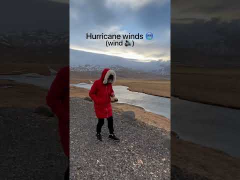 “VISIT ICELAND” they said. Hurricane winds 