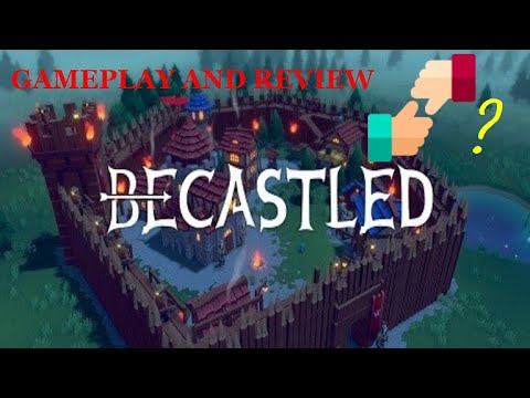 ENEMIES WALKING THROUGH WALLS(FIXED)? BECASTLED PROMISING GAME | TOO EARLY RELEASE? GAMEPLAY REVIEW