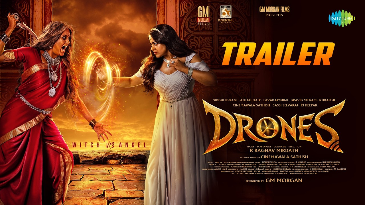 Drones - Official Trailer | R Raghav Mirdath | Anjali Nair | Dravid Selvam | RJ Deepak | Kuraishi