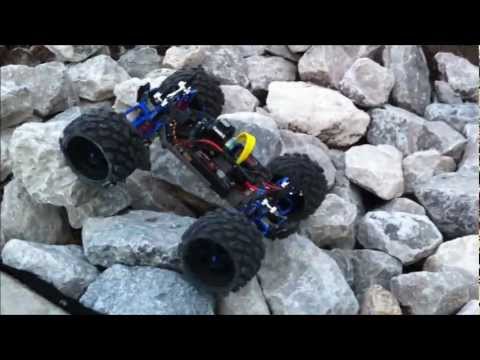 MODiFiEDZ RC TRAXXAS E-MAXX Brushless #3908 Rock Crawler (sort of)