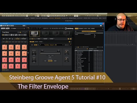 Steinberg Groove Agent 5 Tutorial Ep #10 - The Filter Envelope