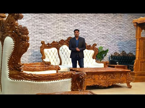 Indian Handmade Furniture: Factory Price Video