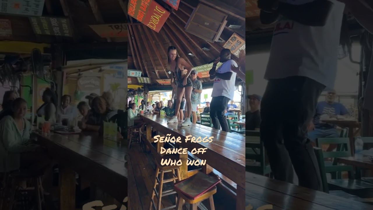Senor frogs dance off #nassau #cruising #wonderoftheseas #bahamas