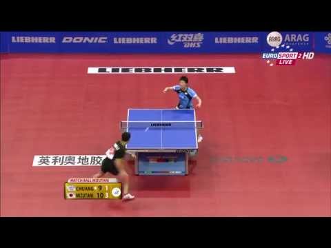 2014 World Cup MS-QF Chuang Chih-Yuan - Jun Mizutani (full match|short form in HD)