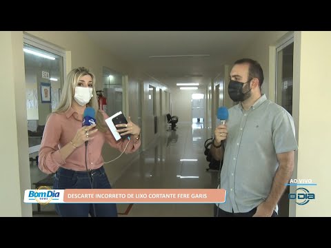 Descarte incorreto de lixo ocasiona cortes entre garis 27 07 2022