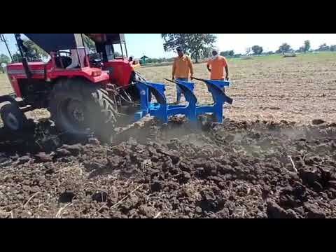 3 Bottom Hydraulic Reversible Plough