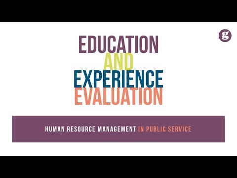 Human Resource Management in Public Service
