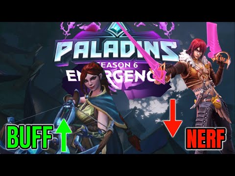 New Paladins Season 6 Emergence Mid-Season Balance PTS!?