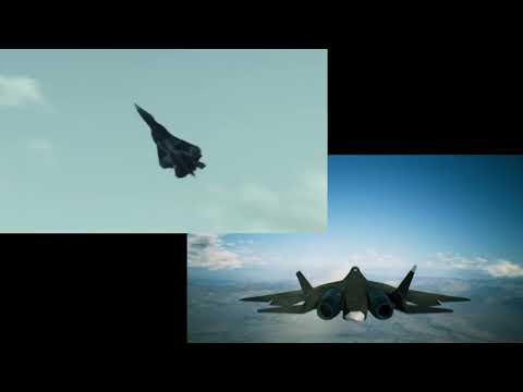 Top Gun Maverick's SU-57 Cobra manoeuvre recreated in ACE COMBAT 7 - SKIES UNKNOWN