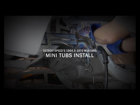Detroit Speed 1964.5-1970 Mustang Install - Mini-Tubs