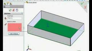 SolidWorks Tutorials by SolidProfessor Cuts Across Bends