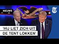 ‘Biden werd weggeblazen door felle Trump’