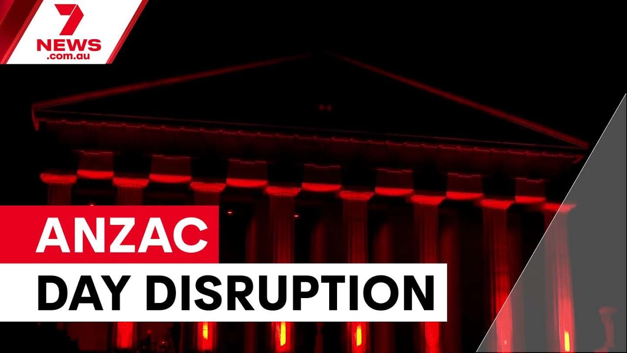 Booing disrupts Welcome to Country at Anzac service | 7NEWS