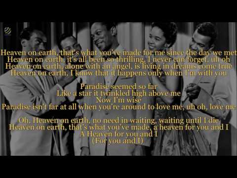 The Platters - Heaven on earth (Lyric video) [HQ]