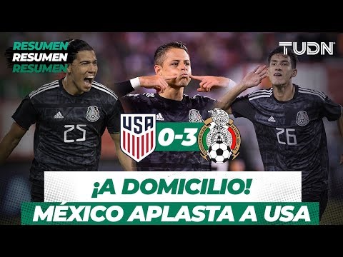 USA 0-3 Mexico