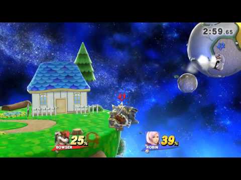 smash 4 venus - psy(bowser) vs d.lab(robin)