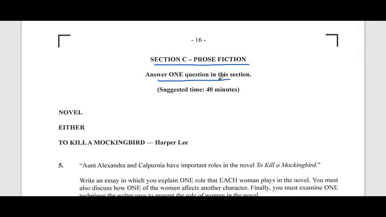 CSEC ENGLISH B PAPER 2 -  PAST PAPER