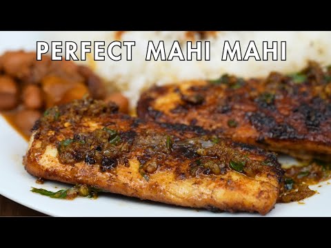 Perfect Mahi Mahi in 20 Minutes | Crispy Seared Fish with Lemon Garlic Butter Sauce