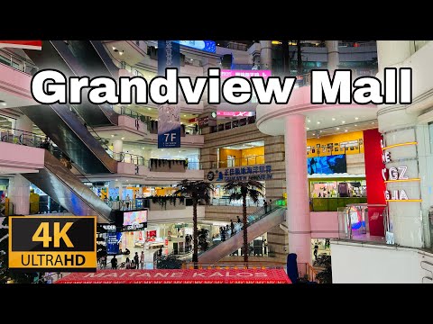 [4K] This mall attracts 2M tourists every year. || Grandview mall 1st Floor virtual walking tour2023