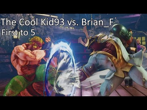 THE COOL KID93 (Alex) vs. Brian_F (Balrog) FT5