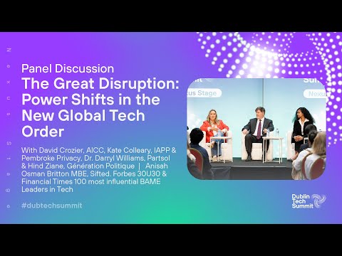 The Great Disruption: Power Shifts in the New Global Tech Order | DTS 2025 Panel