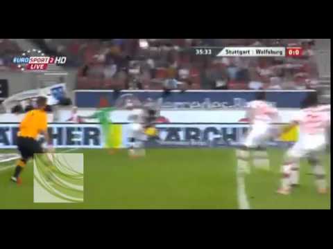 Vedad Ibišević izborio penal pa ga promašio - Stuttgart - Wolfsburg