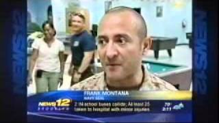News 12: Navy Seals at Madison Square Boys & Girls Club Navy Yard Clubhouse