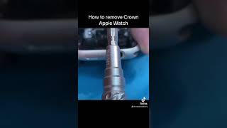 How to remove Apple Watch Crown