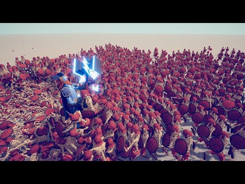 Ultimate THOR vs 1000 Skeleton Warriors TABS Mod Totally Accurate Battle Simulator