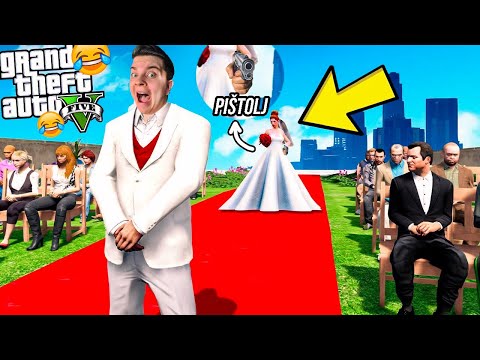 ŽENIM SE U GTA 5😂💍 *ostavila me*