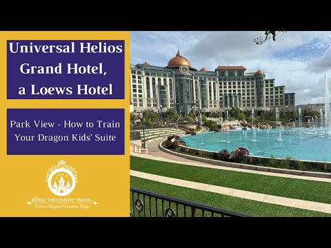 Park View How to Train Your Dragon Kids’ Suite Tour | Universal Helios Grand Hotel