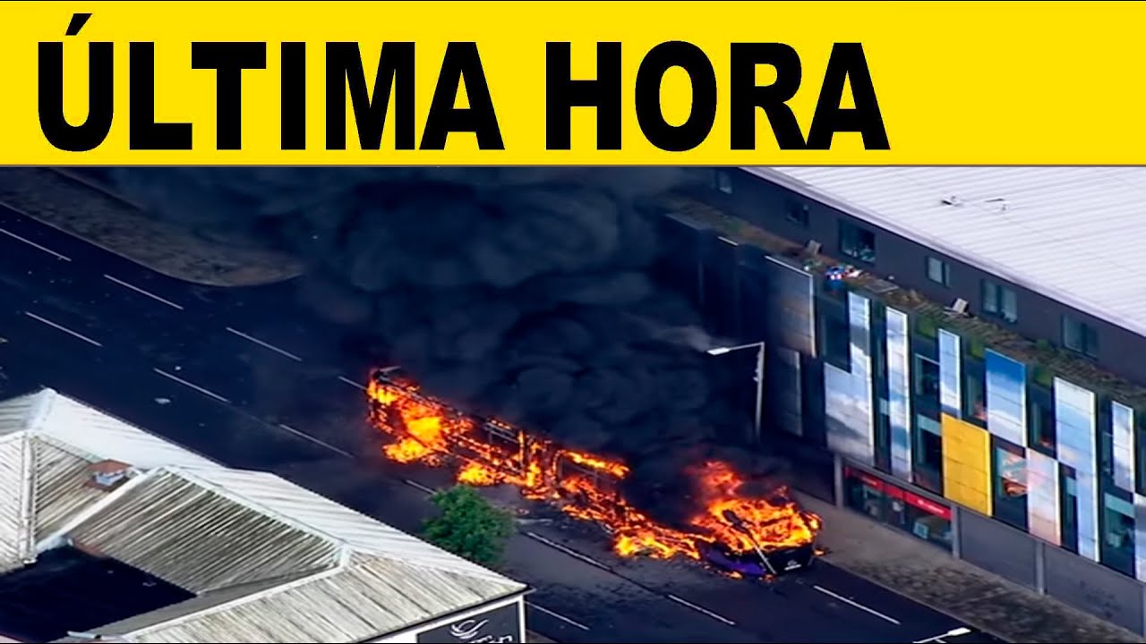 ÚLTIMA HORA: DISTURBIOS EN BELFAST REINO UNIDO