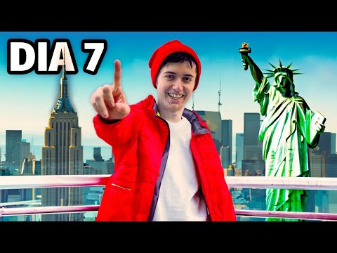 VLOG DE 1 HORA: SOBREVIVI 7 DIAS EM NOVA YORK