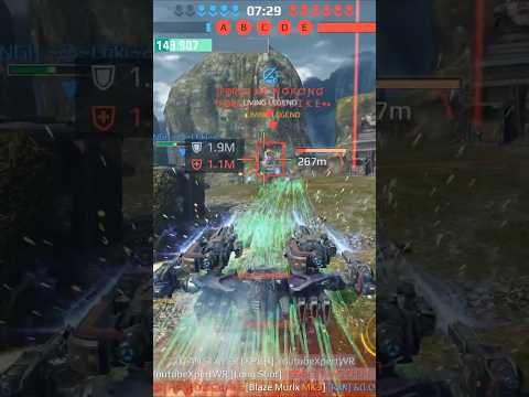 WR - Venire Newton VS UE Ao Ming, Bersagliere and UE Arthur | War Robots
