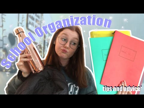 BACK TO SCHOOL Organisation für die Schule (11. Klasse)✏️📈💕 | Fiby.Russell