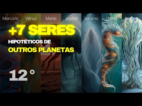 +7 criaturas hipotéticas de outros planetas | 12° Compilado