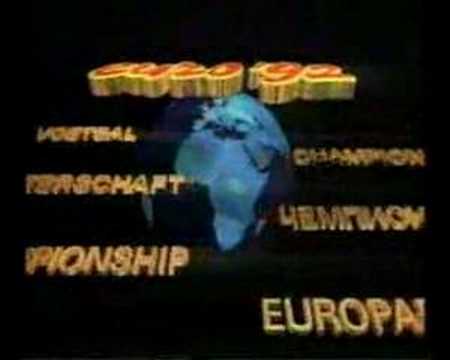 UEFA Euro '92 (Sweden) - TV Intro