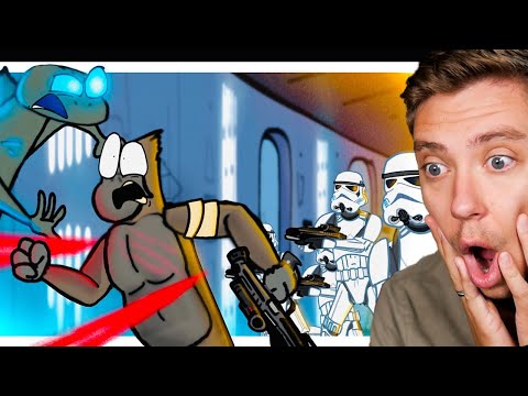 Godzilla vs Monkey vs STAR WARS (THIS IS AMAZING)