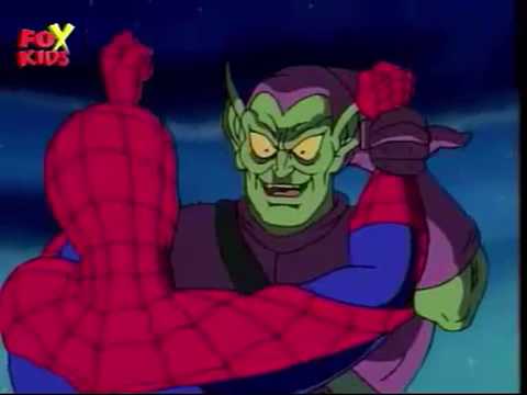 Spiderman the Animated Series vs Green Goblin