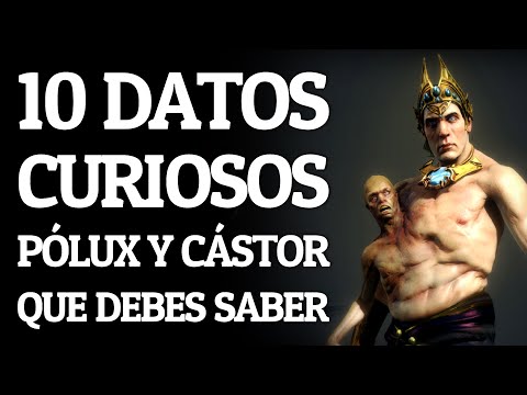 10 DATOS CURIOSOS sobre PÓLUX Y CÁSTOR que DEBES SABER 🔥