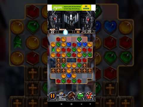 Jewel Vampire Castle 💎 🏰 Level 30 ⭐⭐⭐ 2021 - Match 3 Puzzle no Booster 👑 Android Gameplay ✅