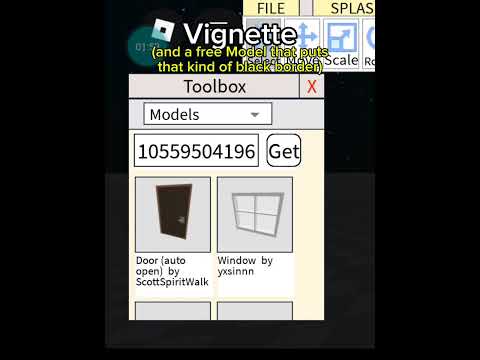 How to do horror game lighting in Studio Lite #roblox #robloxstudio #tutorial #studiolite