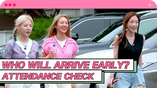 [4K] SNSD attendance check! who was late?(ENG SUB)