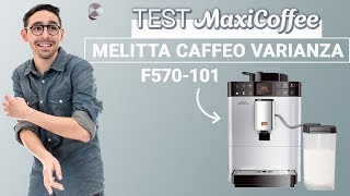 Melitta CAFFEO Varianza CSP black (F57/0-102) - відео 4