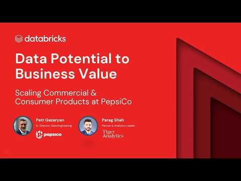 Watch: Sponsored Tiger Analytics | Data Potential to Business Value Scaling Commercial and Consumer Product