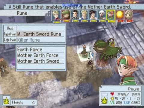 Suikoden Tactics: 29 Savage Sprout Attack