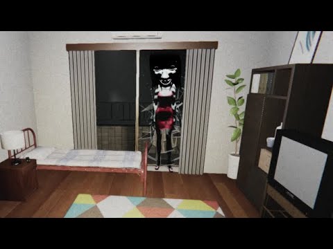 めちゃくちゃ早いバケモン女に一生追われる最悪のホラゲー「赤い女」実況プレイ