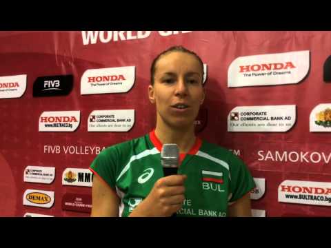 Dobriana Rabadzhieva BUL after the final