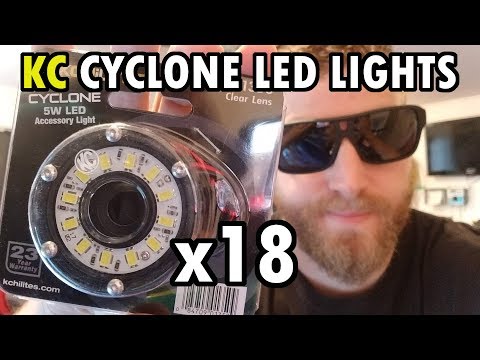 KC HiLites Cyclones LED Jeep JK Lighting | Jeep JKU Mods