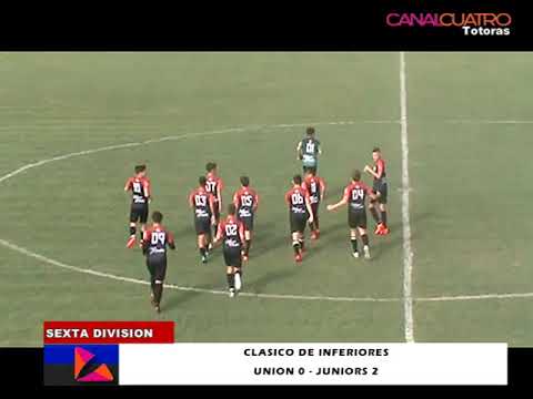GOLES CLASICO INFANTIL UNION Y JUNIORS LIGA TOTORENSE